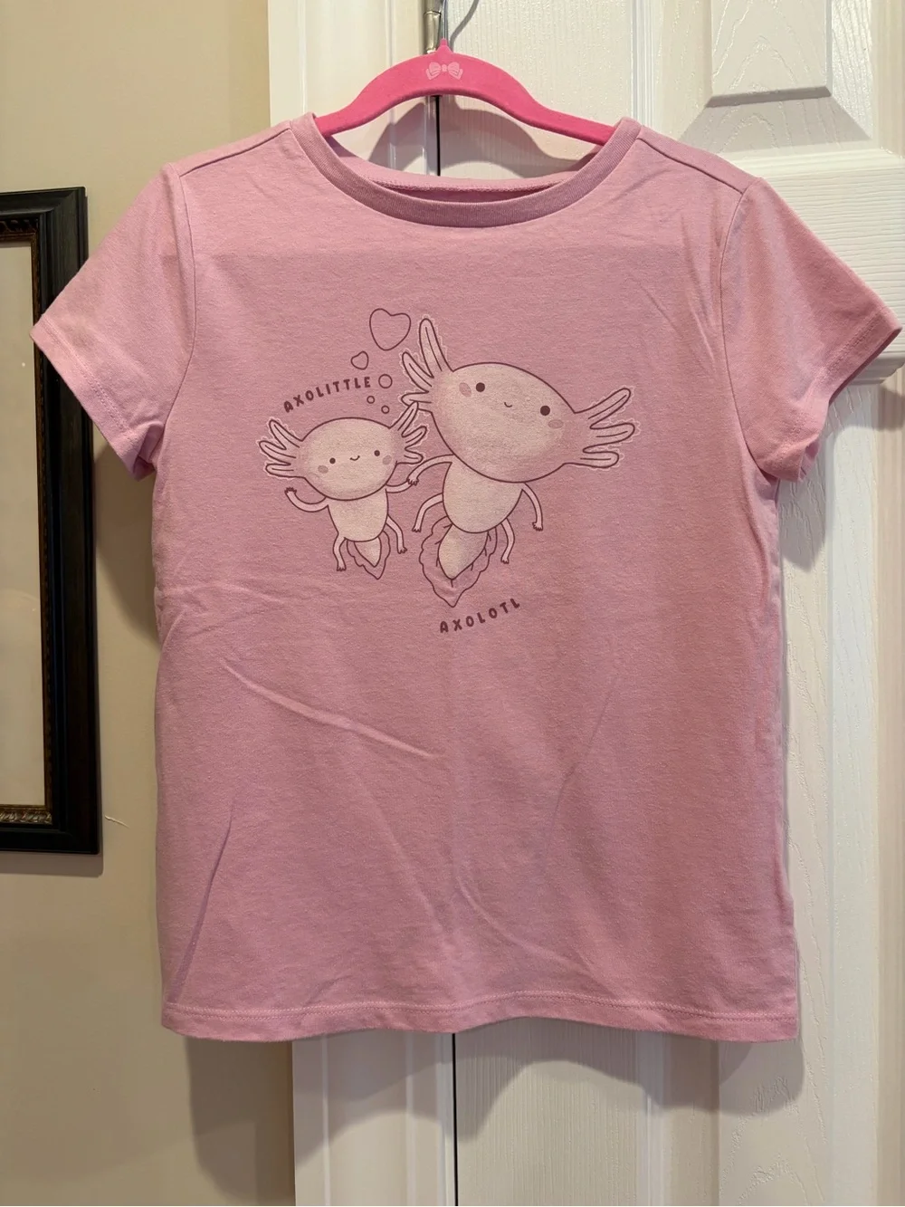 Carter's Pink Axolotl Graphic Tee
